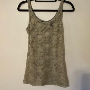 New York & Co Small Lace Tank